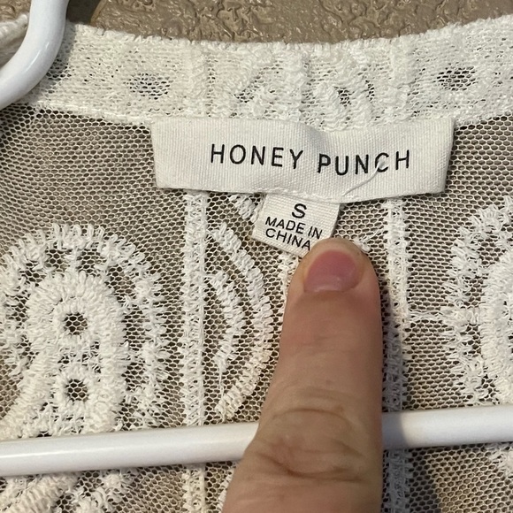 lace cover-up honey punch Brand - Picture 6 of 8